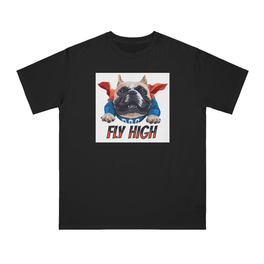 Organic Fly High Bulldog T-Shirt | Organic-Limited