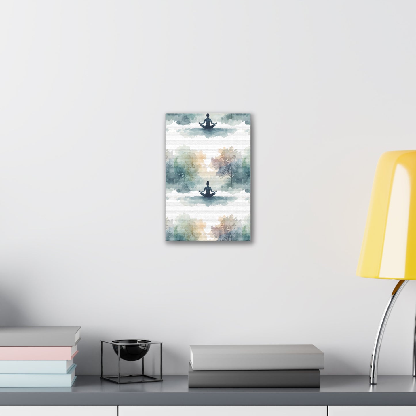 Peace Within Meditation Canvas Wall Art | Eco-Limited