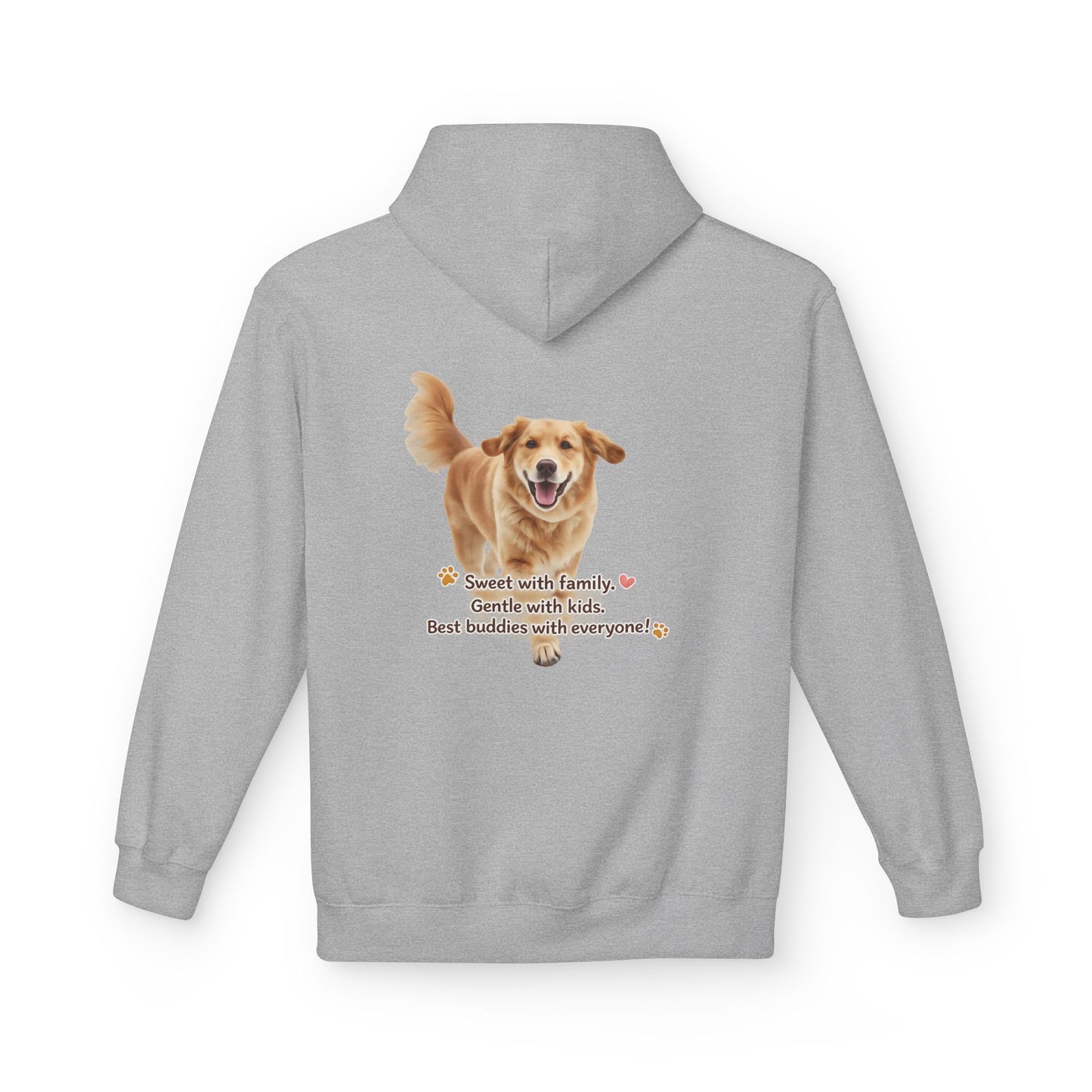 Golden Buddy Character Hoodie | Eco-Limited