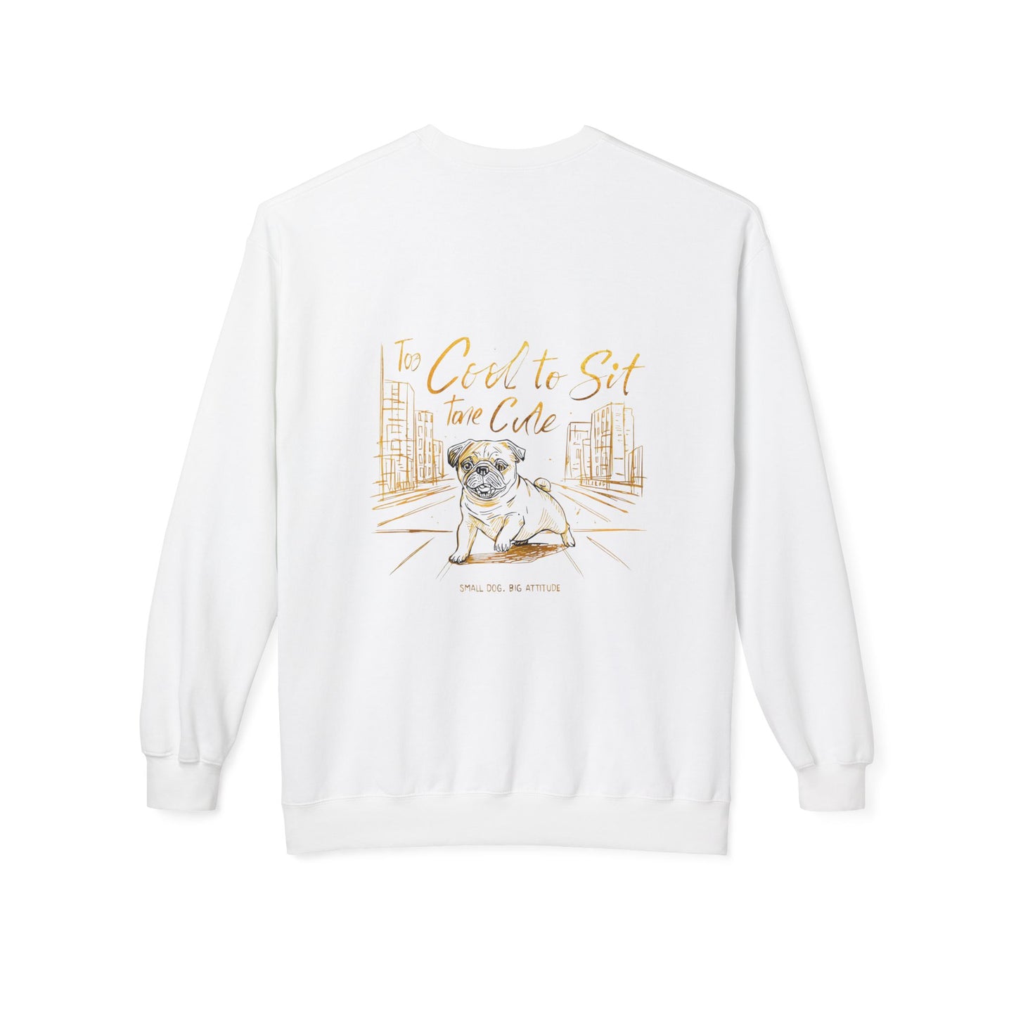 Too Cool To Sit Take a Cue Sweater | Eco-Limited