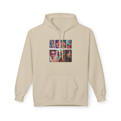 Color Pop Fashion Art Graphic Hoodie | Eco-Limited