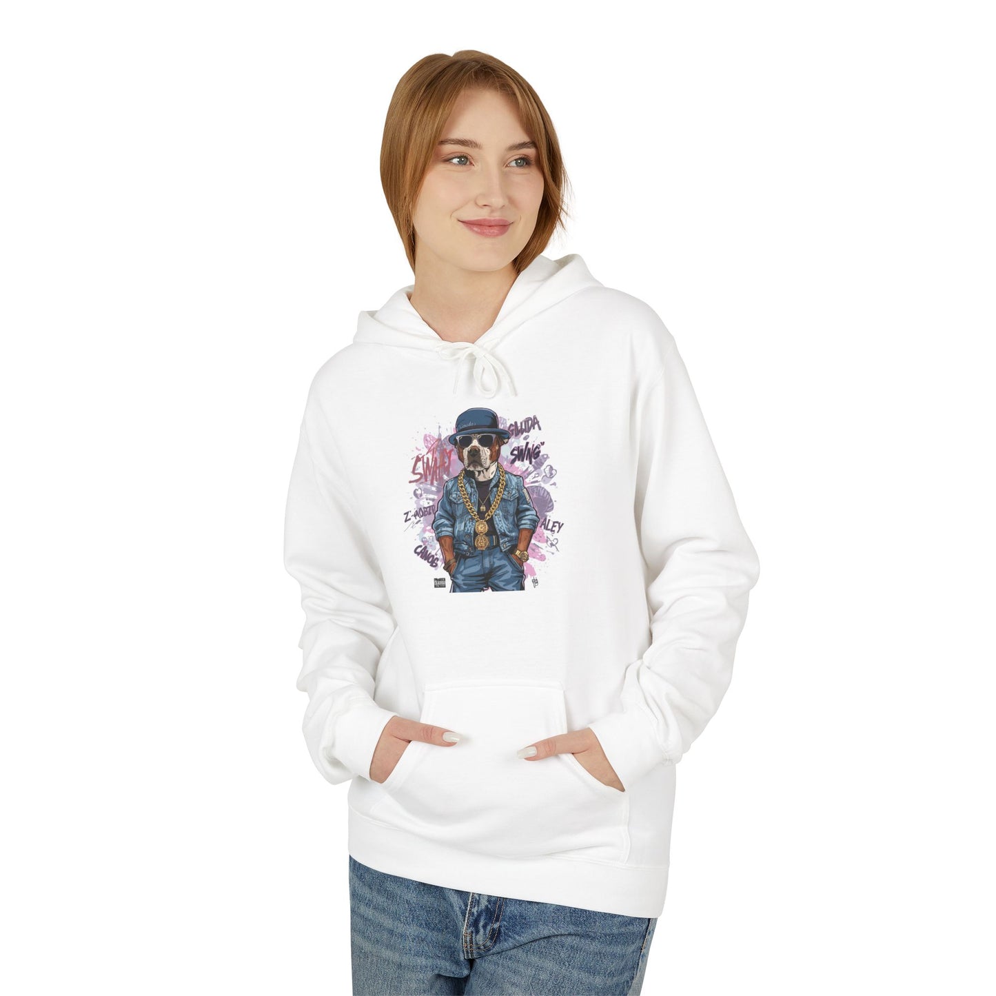 Street Swag Pup Graphic Hoodie | Eco-Limited