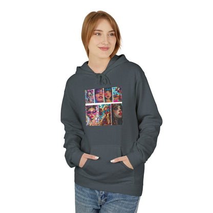 Color Pop Fashion Art Graphic Hoodie | Eco-Limited
