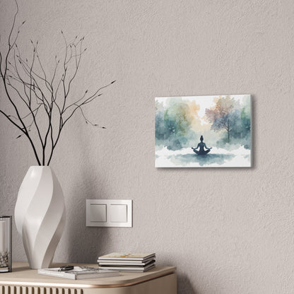 Peace Within Meditation Canvas Wall Art | Eco-Limited