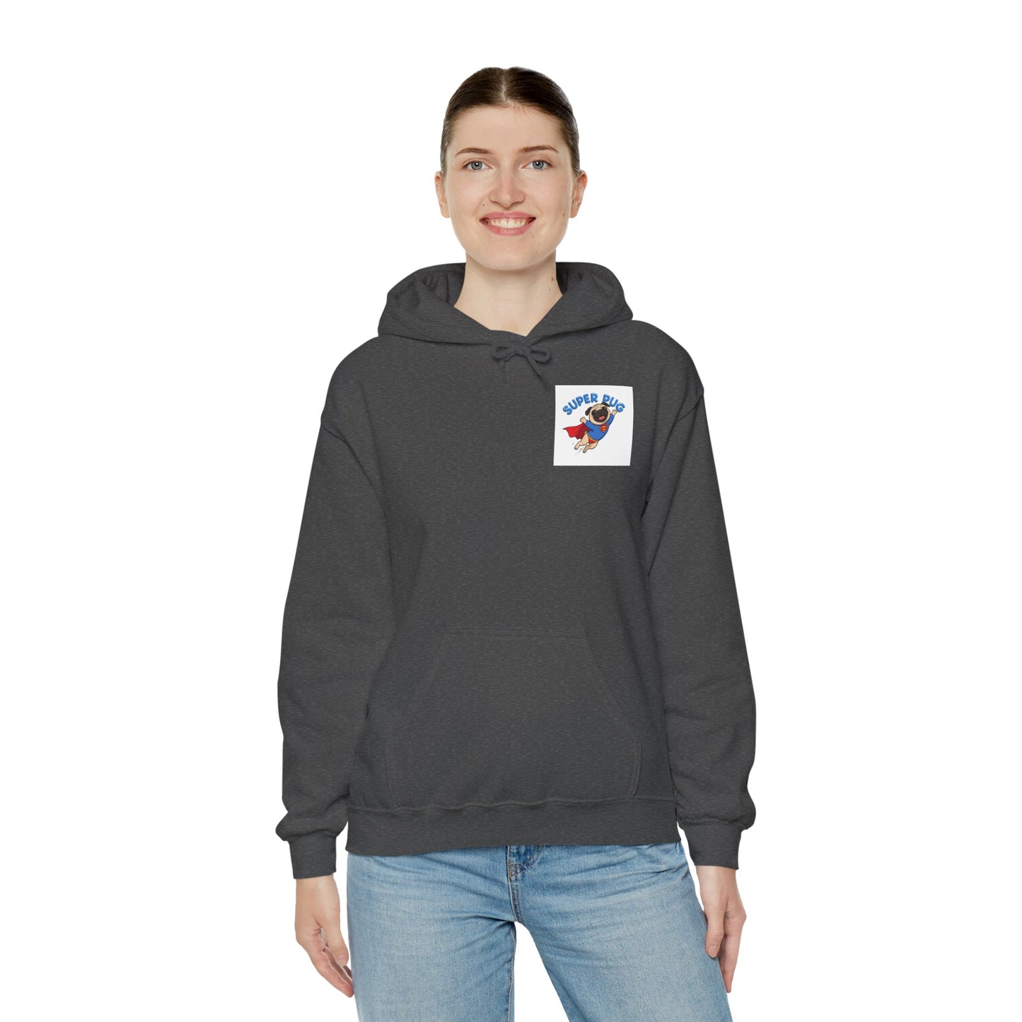 Super Pug Hero Hoodie | Eco-Limited