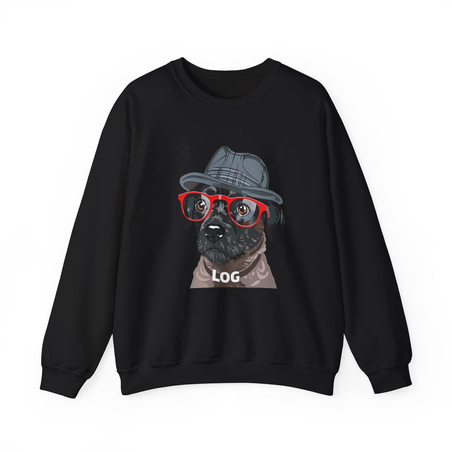 LOG Street Dog Art Sweatshirt | Eco-Limited