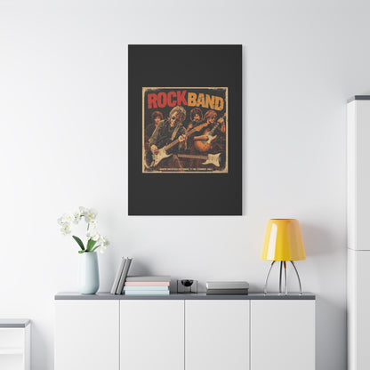Rock Band Vintage Canvas Wall Art | Eco - Limited