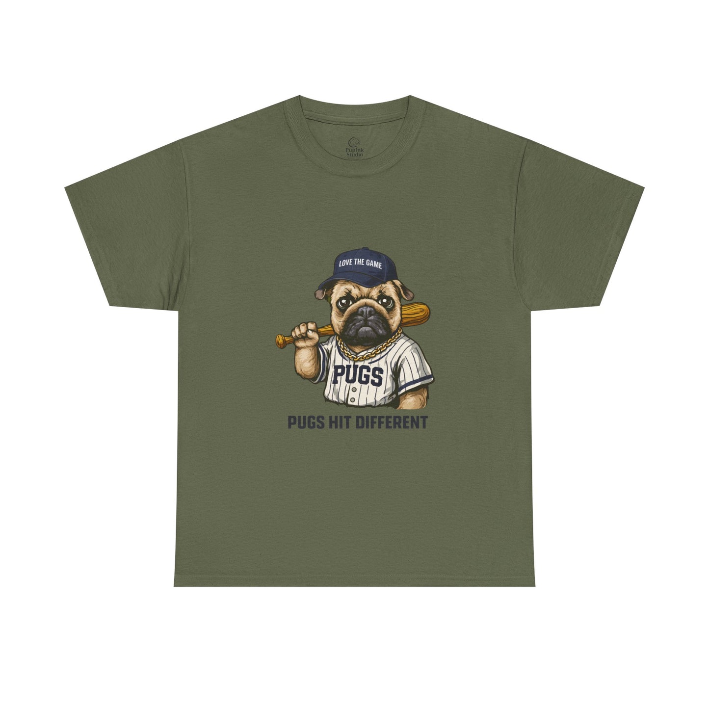 Pugs Hit Different T-Shirt | Eco-Limited