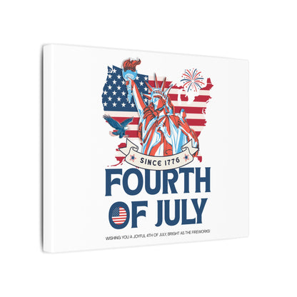 Fourth of July Canvas Wall Art