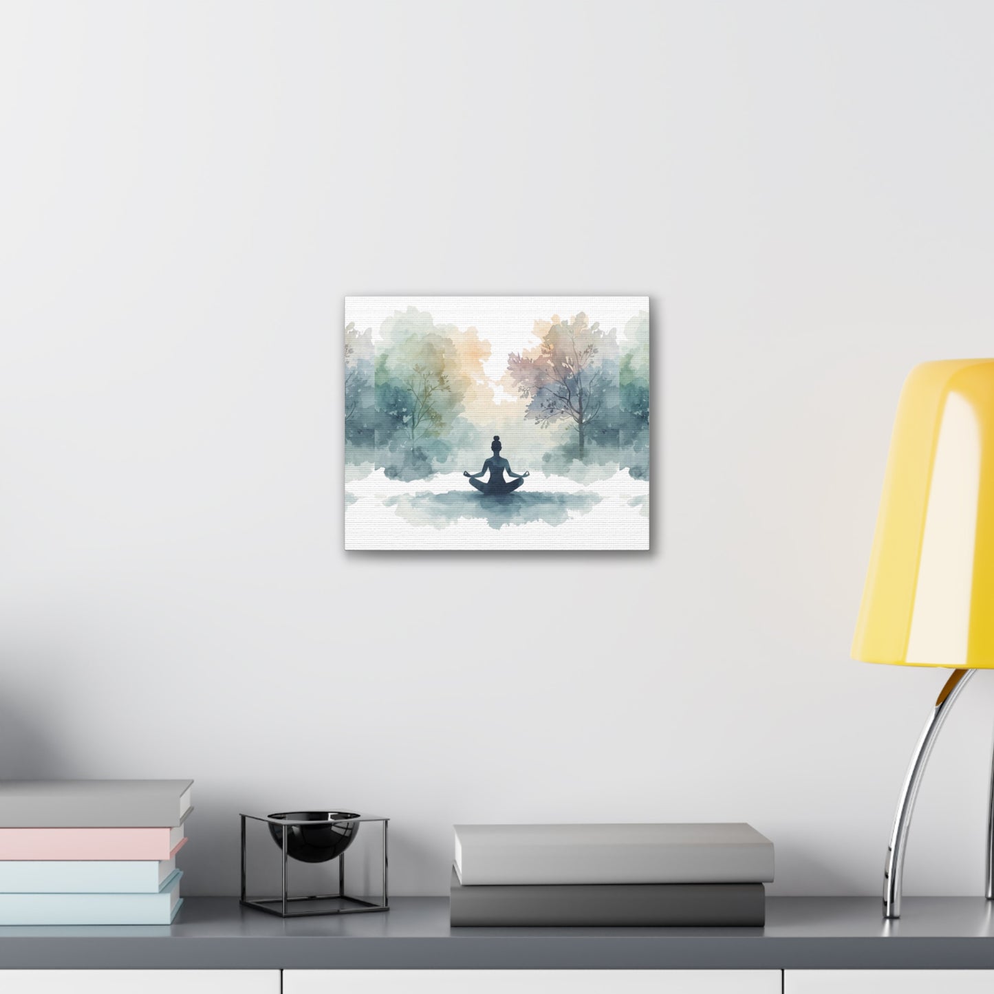 Peace Within Meditation Canvas Wall Art | Eco-Limited