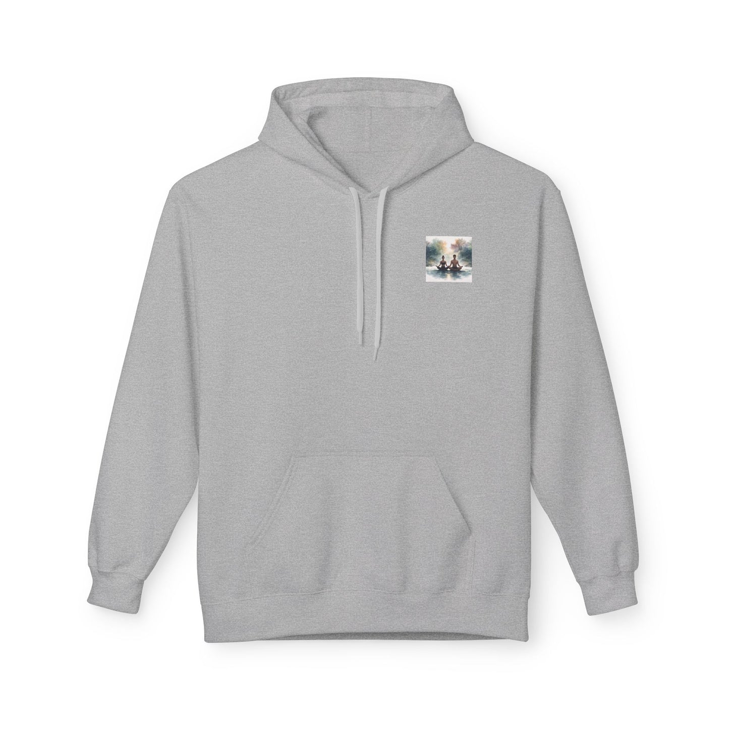 Meditative Balance Art Hoodie | Eco-Limited