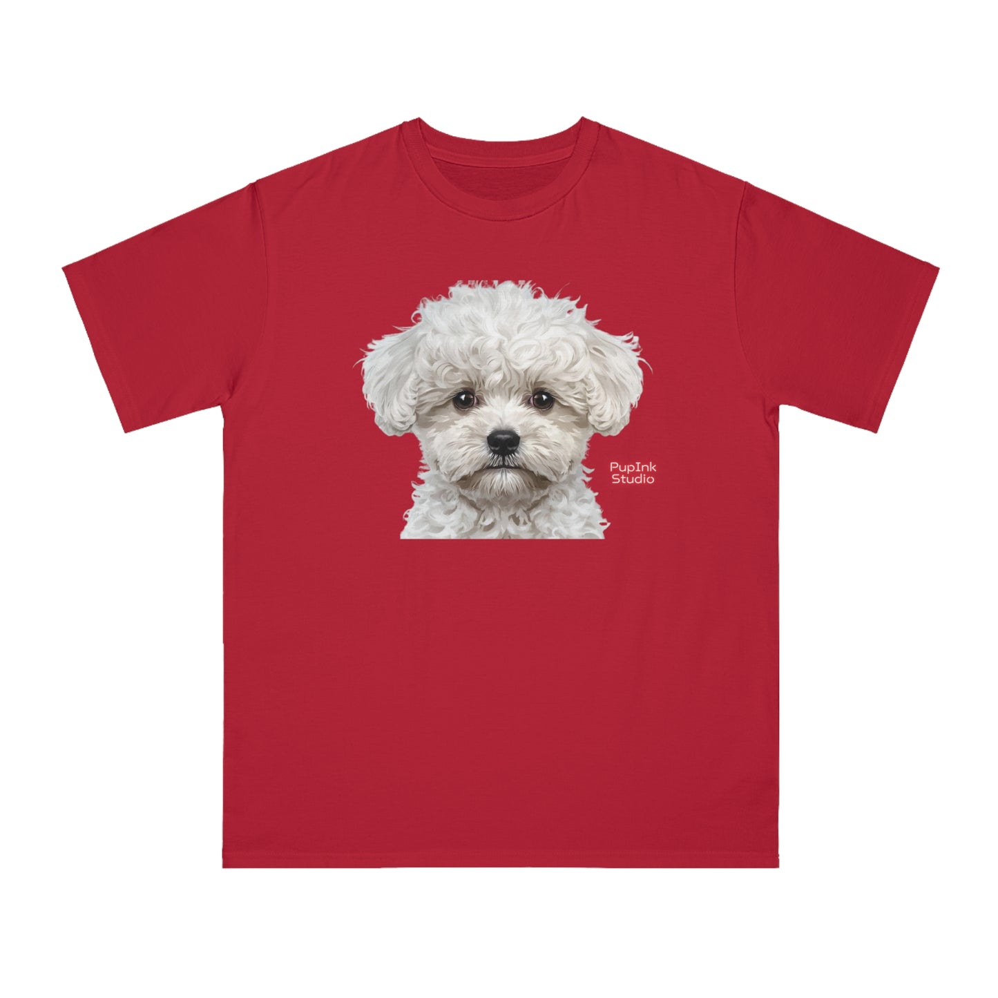 Organic Poodle Portrait T-Shirt | Organic-Limited