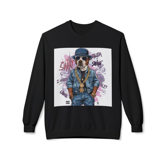 Street Swag Pup Graphic Sweater | Eco-Limited