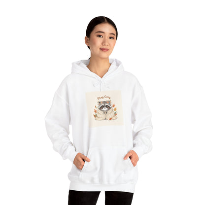 Stay Cozy Raccoon Hoodie | Eco-Limited