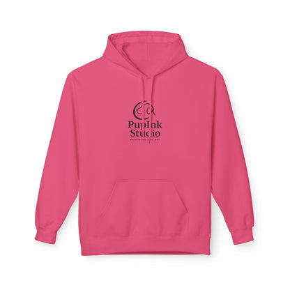 PupInk Studio Minimal Logo Cozy Hoodie|Eco-Friendly - Limited