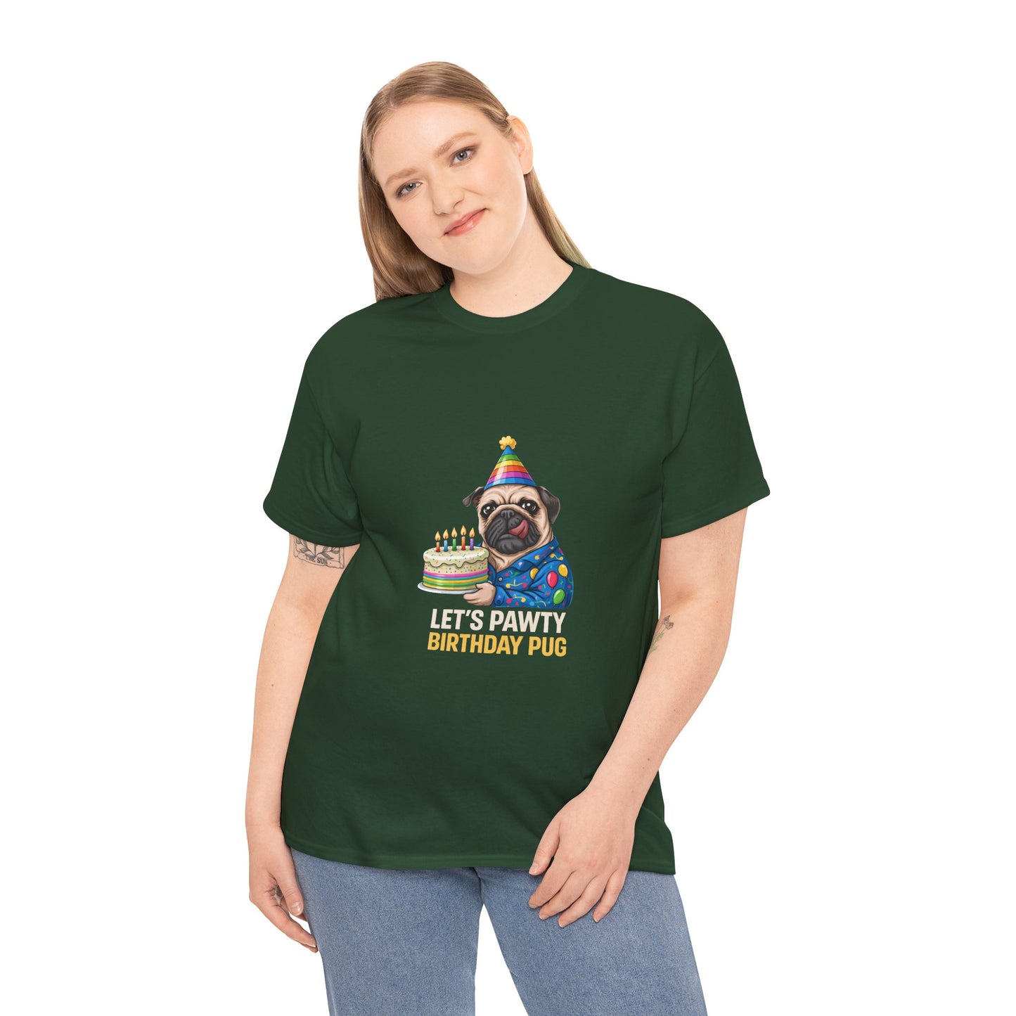 Pugs Hit Different T-Shirt | Eco-Limited