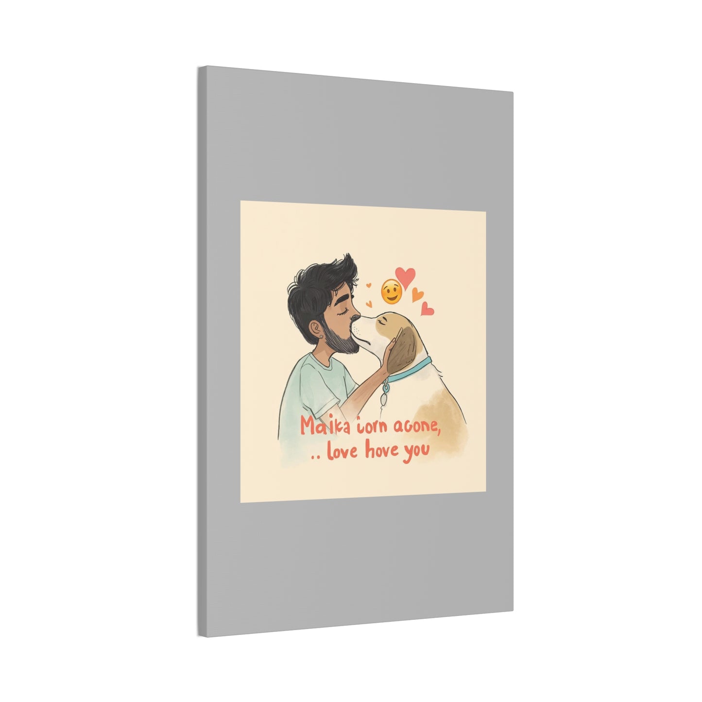 Love Never Leaves Canvas | Eco-Limited