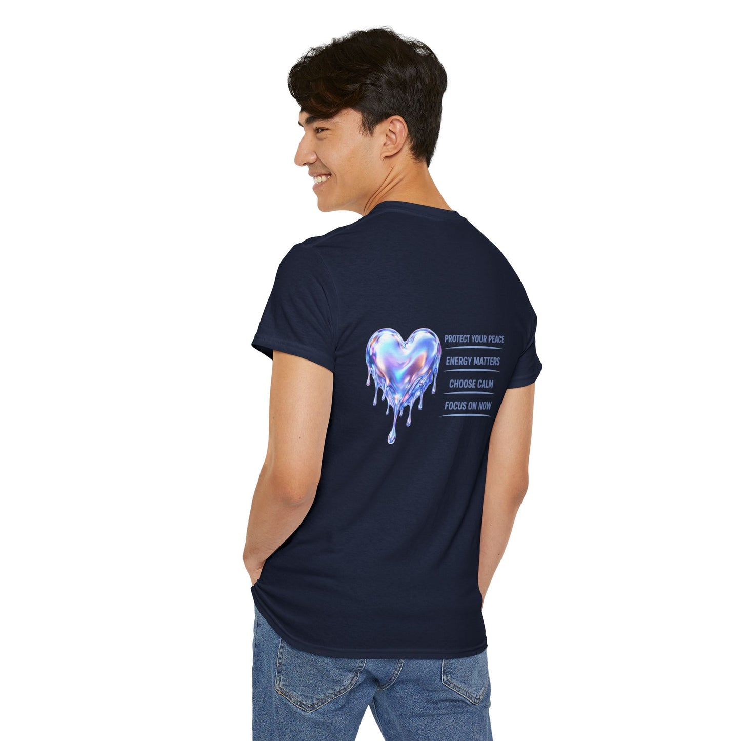 Protect Your Peace Heart Graphic T-Shirt | Eco-Limited