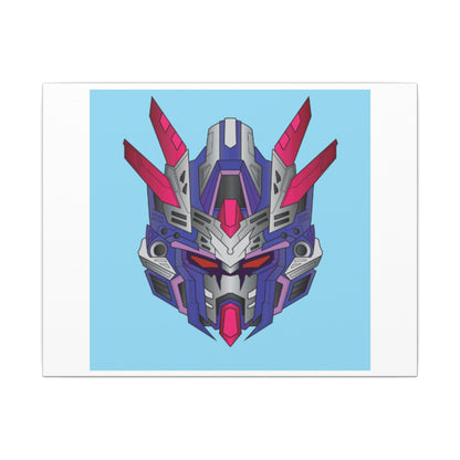 Mecha Warrior Helmet Organic Canvas