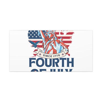 Fourth of July Canvas Wall Art