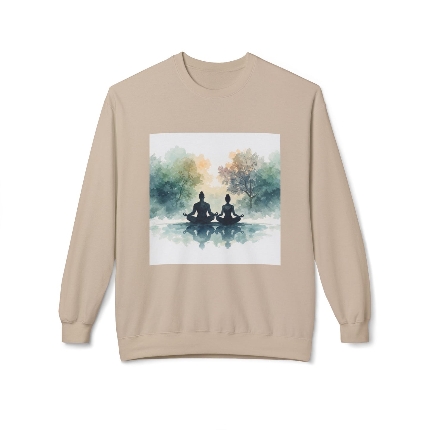 Calm Reflection Meditation Sweatshirt | Eco-Limited