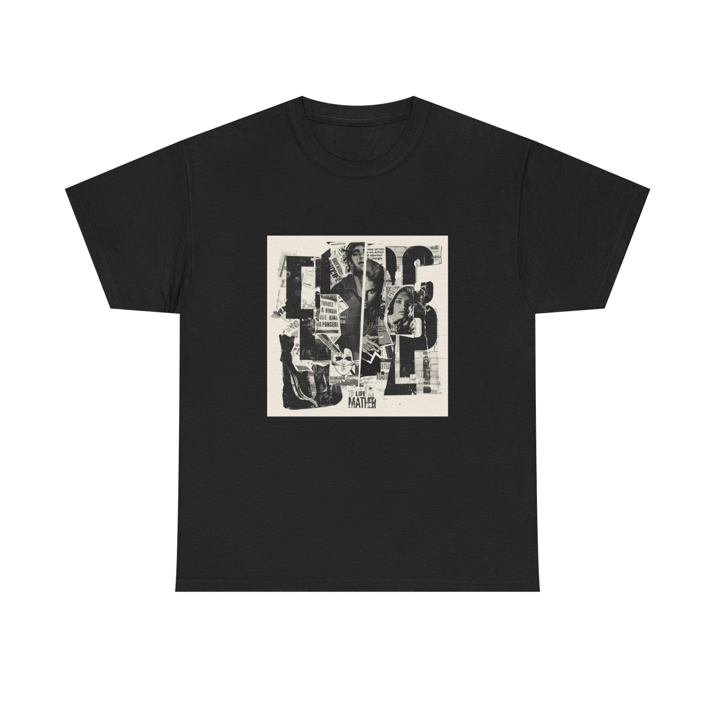 Life Matter Collage Graphic T-Shirt | Eco - Limited