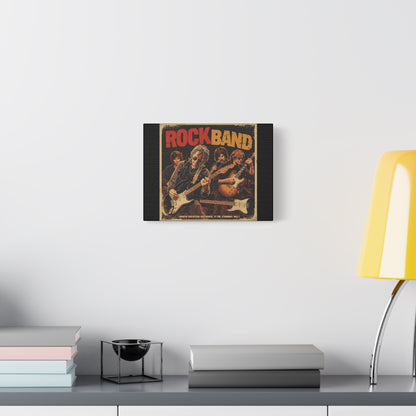 Rock Band Vintage Canvas Wall Art | Eco - Limited