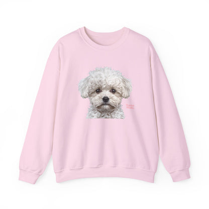 Poodle Portrait Graphic Sweater | Eco-Limited