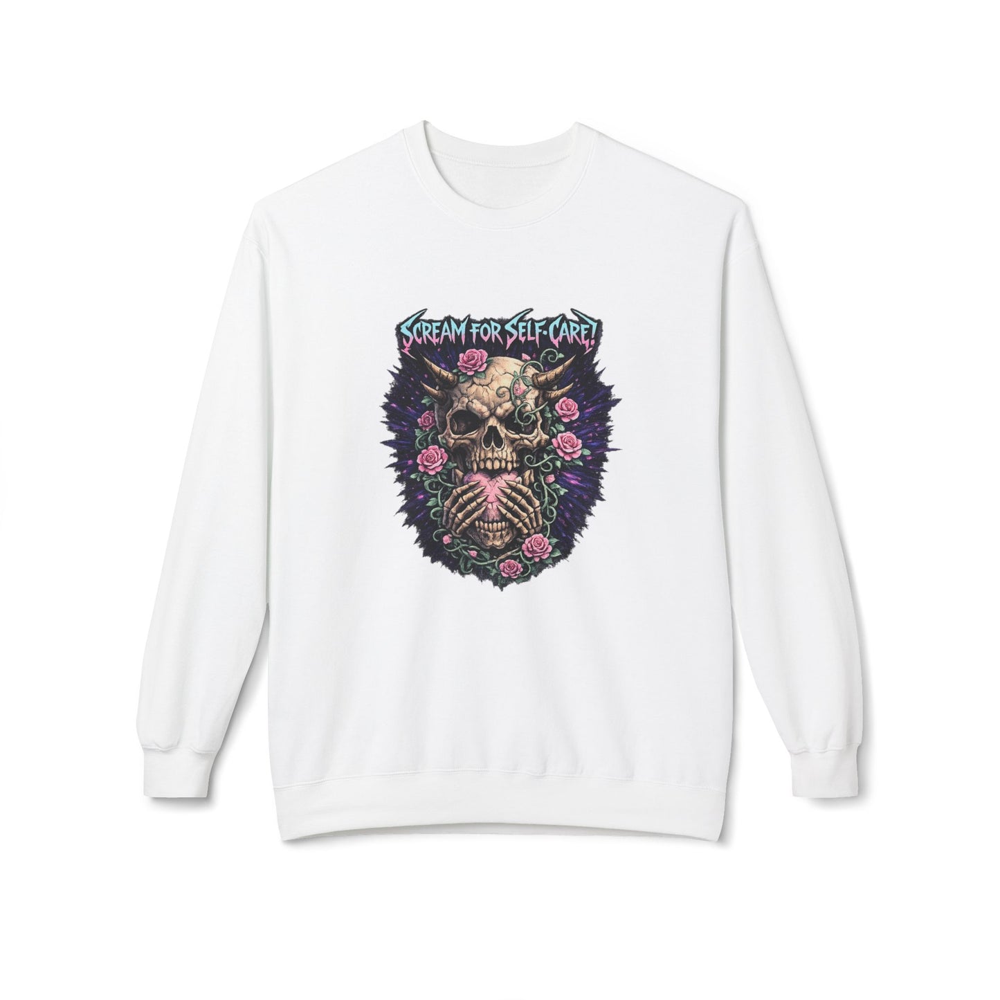 Scream For Self Care Sweatshirt | Eco-Limited