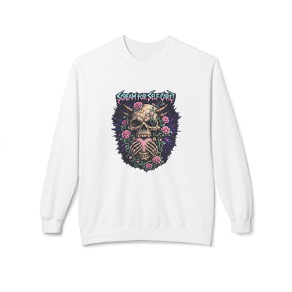 Scream For Self Care Sweatshirt | Eco-Limited
