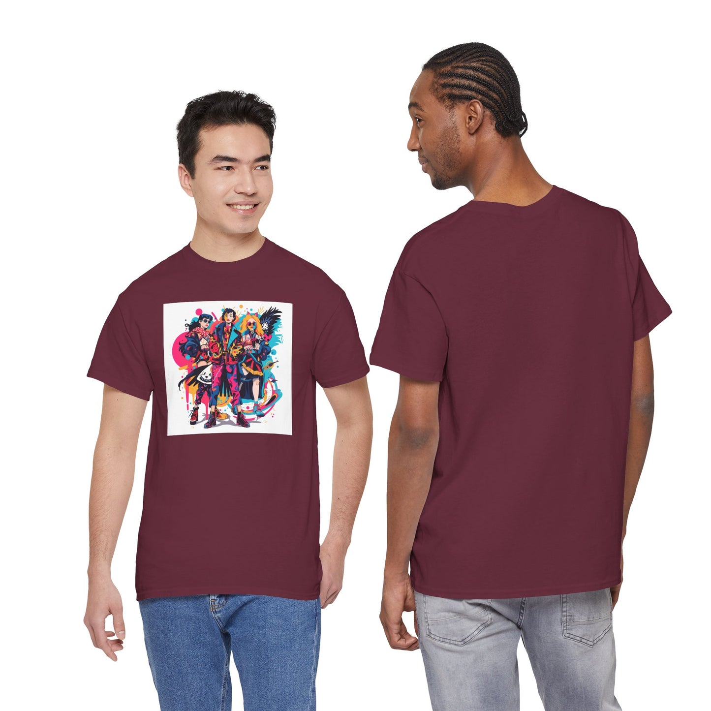 Urban Pop Character Art T-Shirt | Eco-Limited