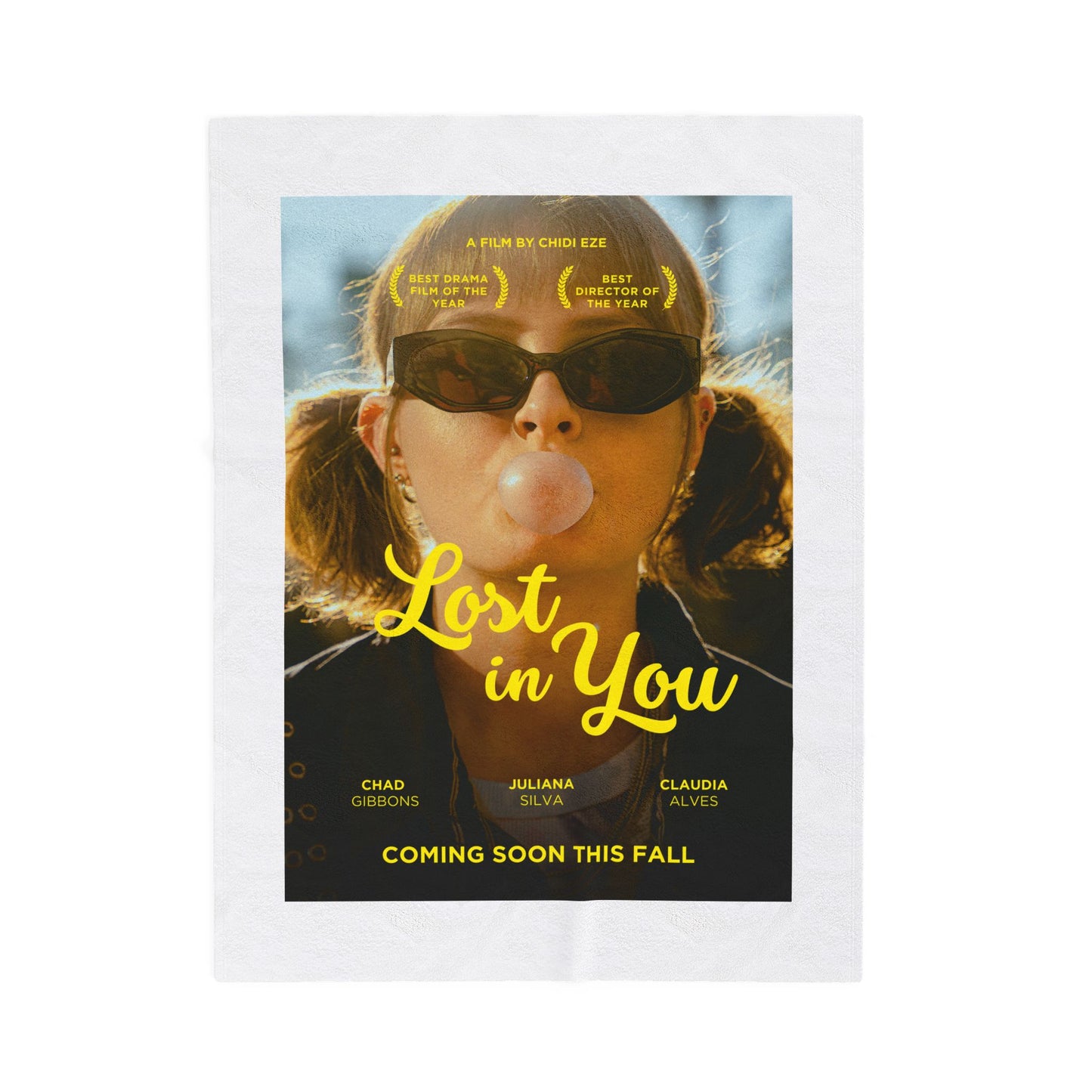 "Lost in You" Movie Poster Throw