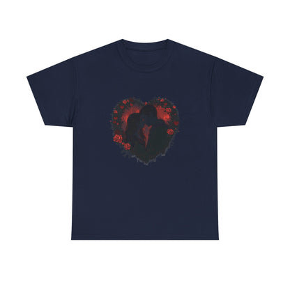 Dark Emo Romance Heart T-Shirt | Eco-Limited