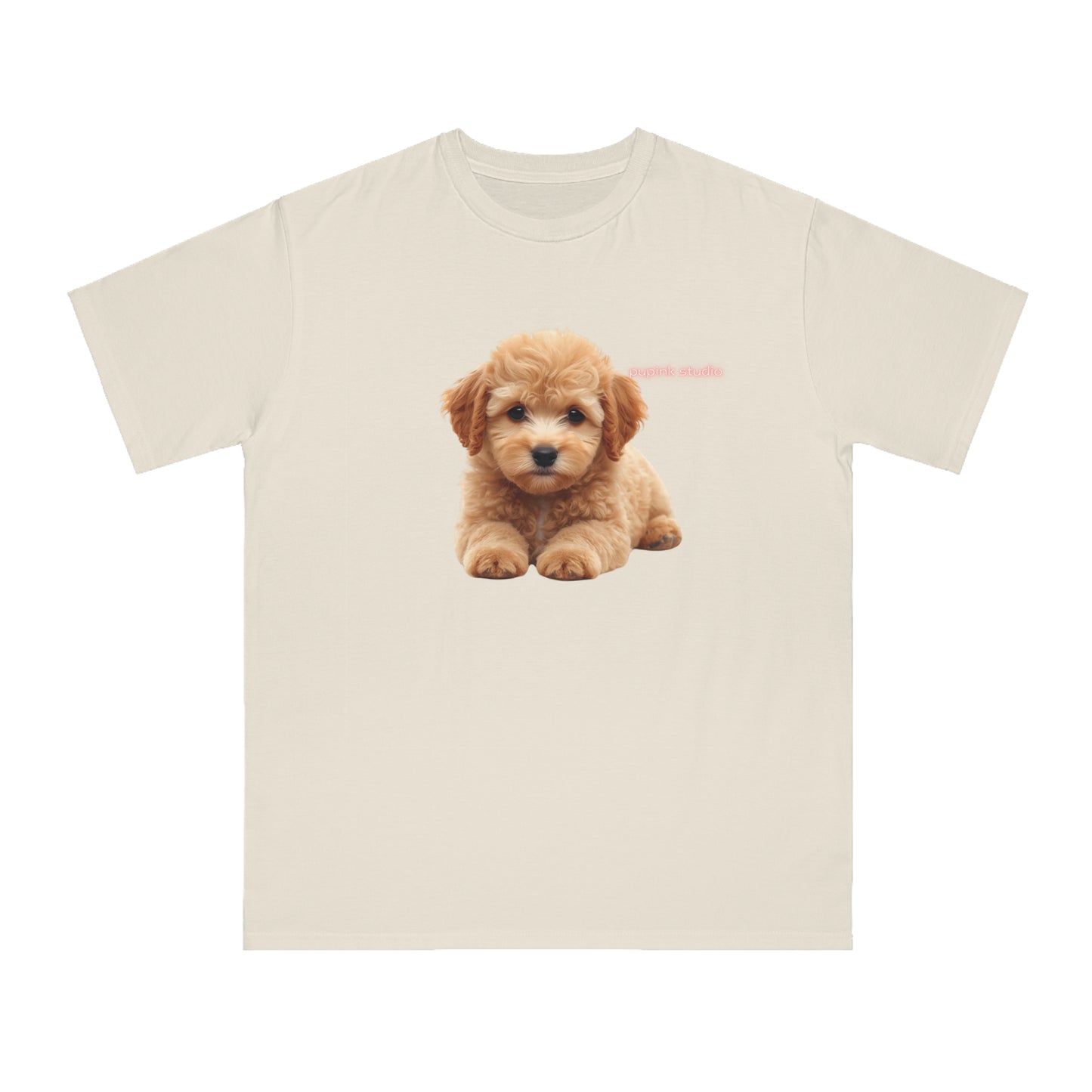 Organic Puppy Portrait T-Shirt | Organic-Limited