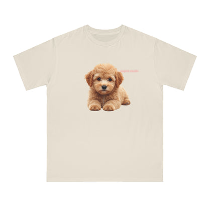 Organic Puppy Portrait T-Shirt | Organic-Limited