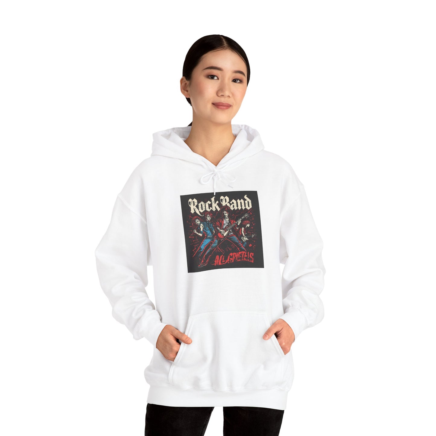 Rock Band Rebel Hoodie | Eco-Limited