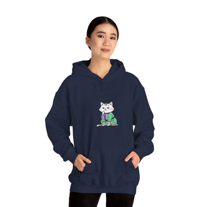 Chill Cat Street Art Hoodie | Eco-Limited