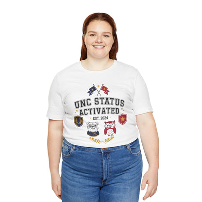 UNC Status Activated Graphic T-Shirt | Eco-Limited