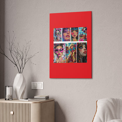 Pop Art Muse Canvas | Statement Wall Art