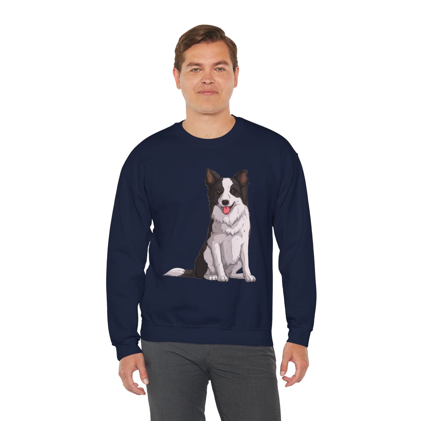 Calm Companion Dog Art Sweater | Eco-Limited