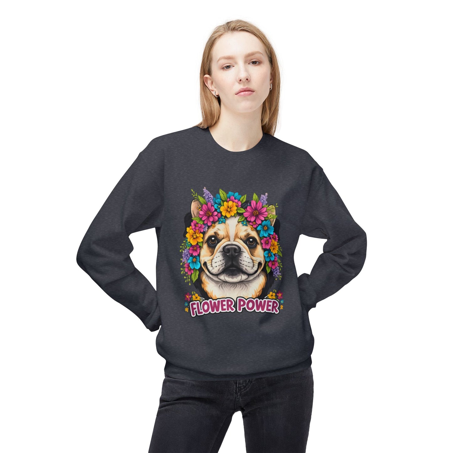 Flower Power Vintage Dog Sweater | Eco - Limited