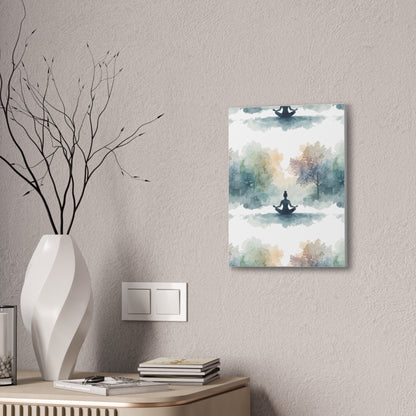 Peace Within Meditation Canvas Wall Art | Eco-Limited