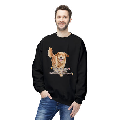 Golden Buddy Character Sweatshirt | Eco-Limited