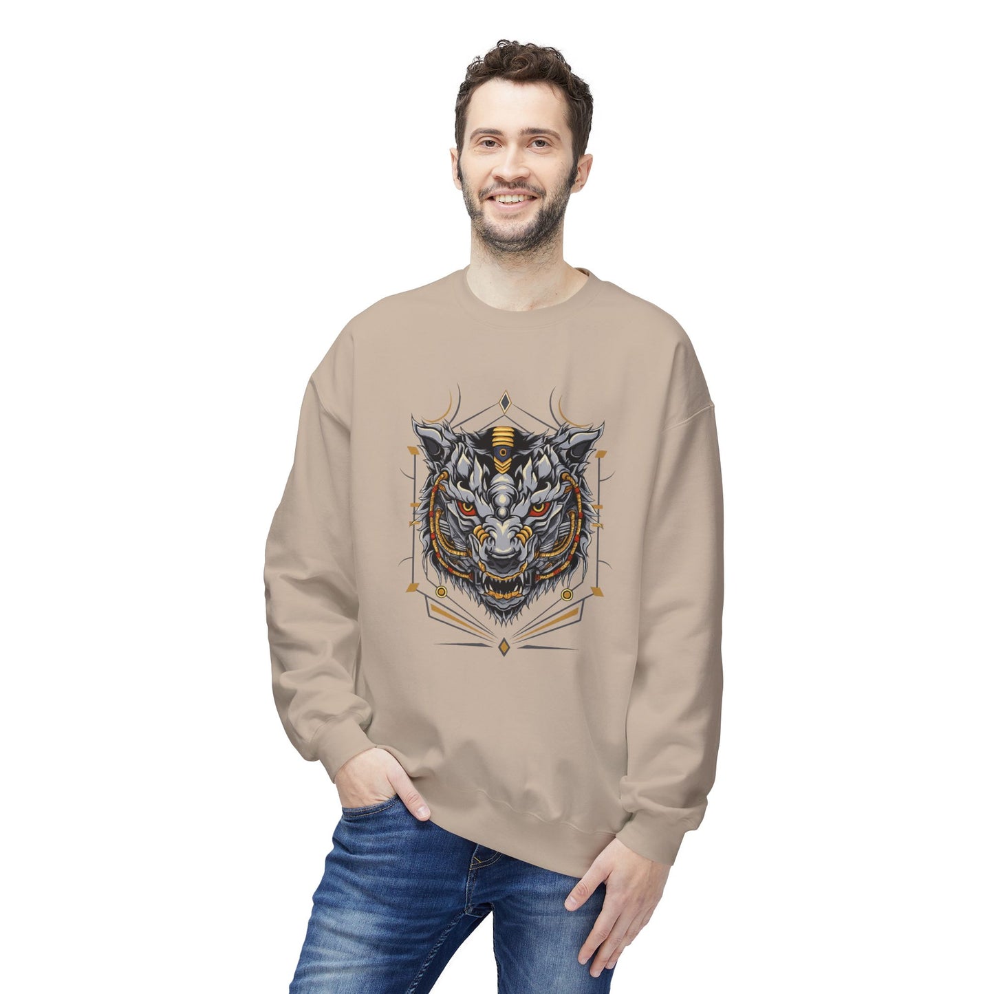 Tiger Sigil Graphic Sweatshirt | Eco-Limited