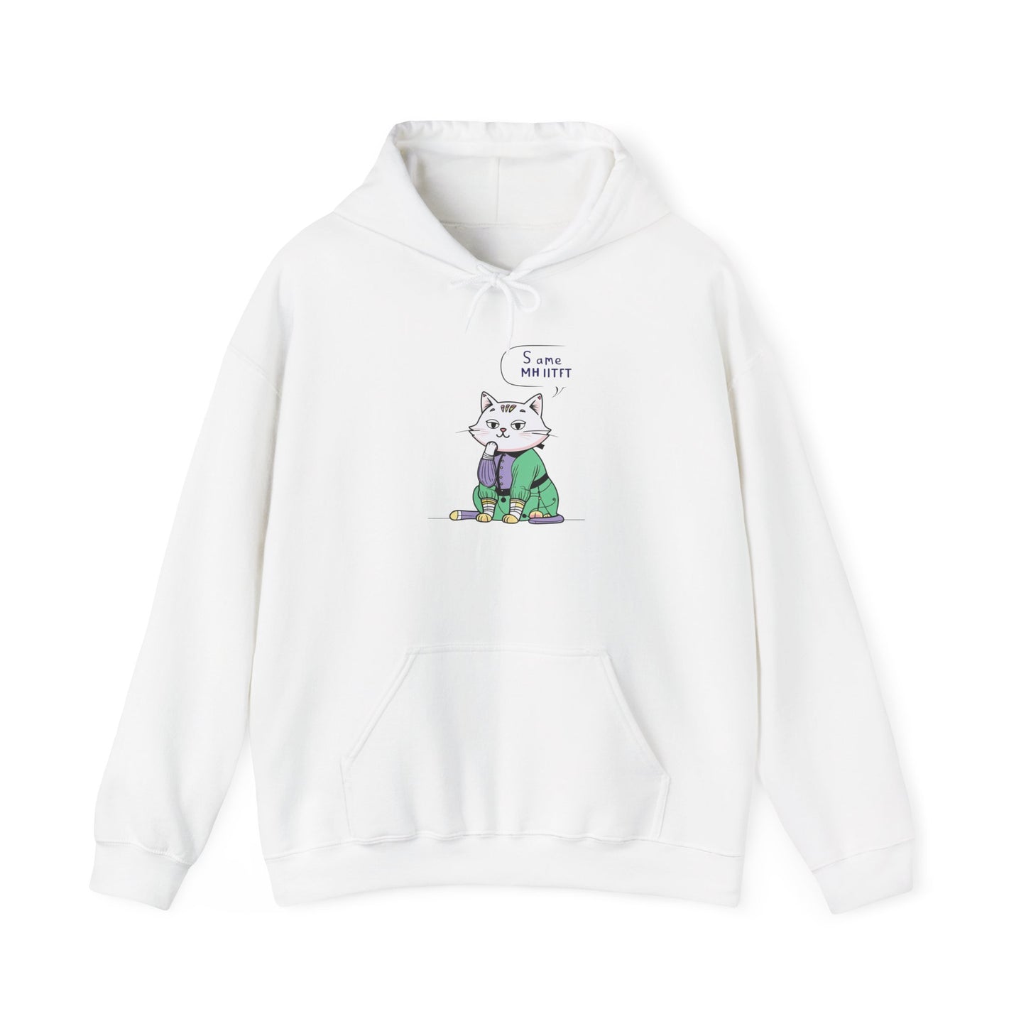 Chill Cat Street Art Hoodie | Eco-Limited