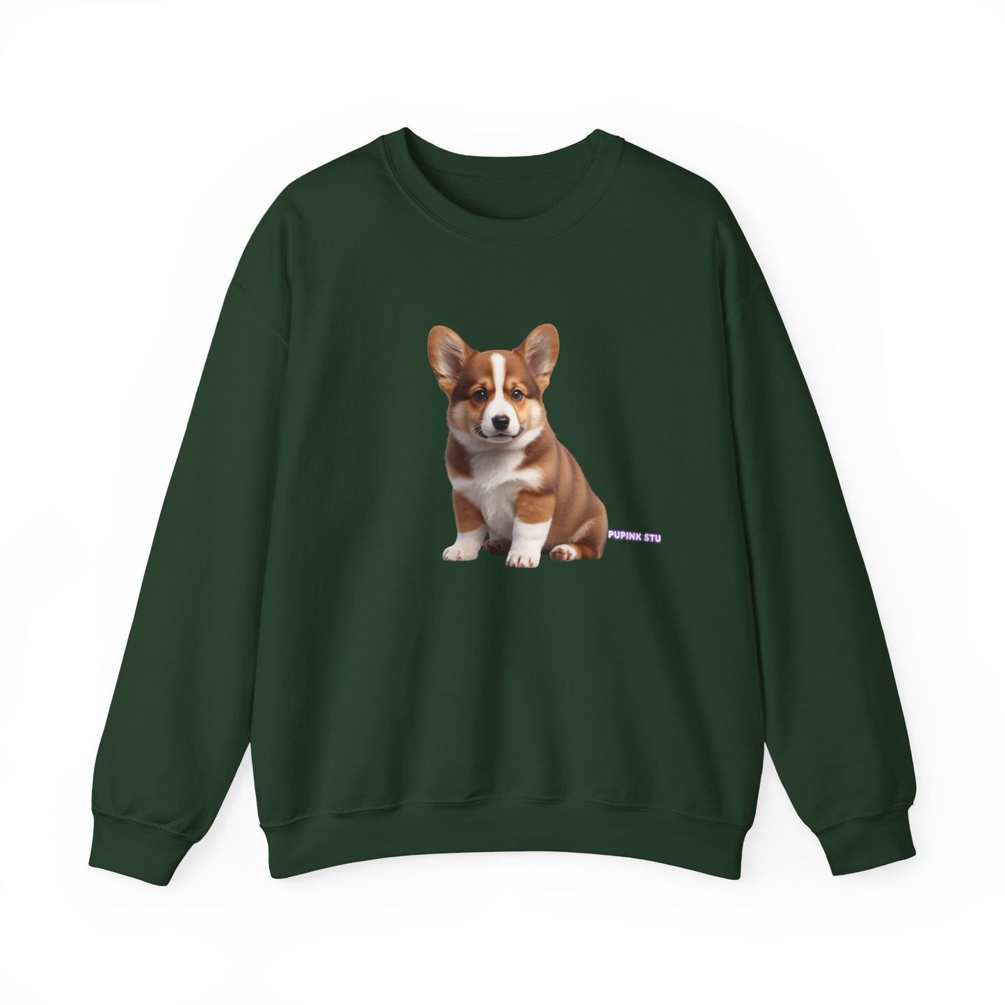 Corgi Puppy Graphic Sweatshirt|Eco-Friendly - Limited