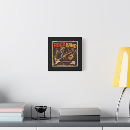 Rock Band Vintage Canvas Wall Art | Eco - Limited