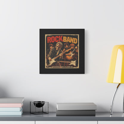 Rock Band Vintage Canvas Wall Art | Eco - Limited