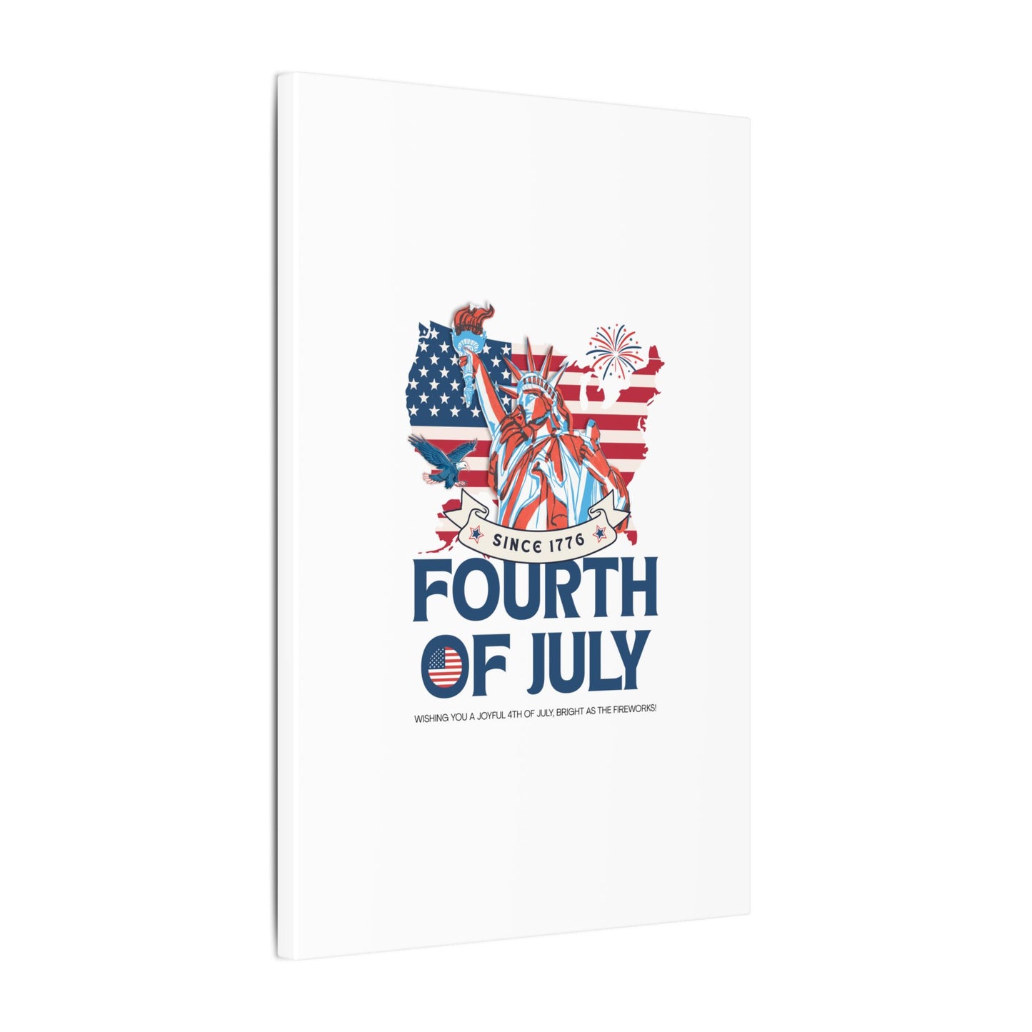 Fourth of July Canvas Wall Art
