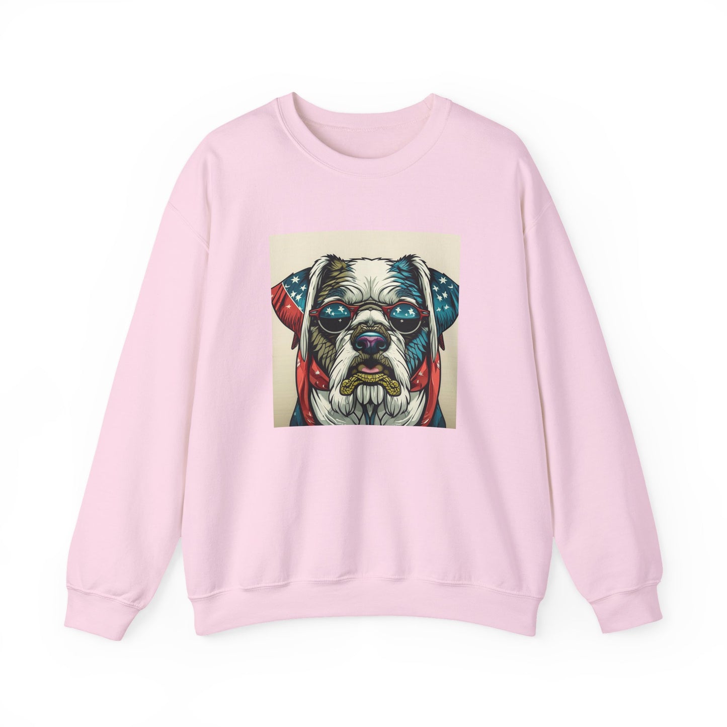 Patriot Dog Portrait Sweatshirt | Eco - Limited